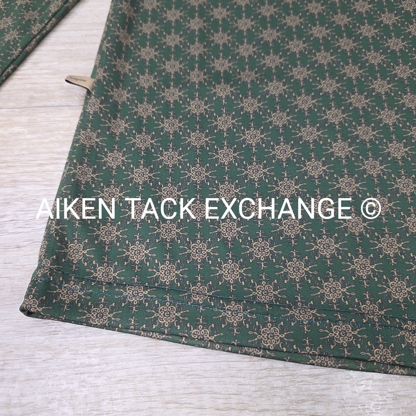 Espoir Equestrian Long Sleeve Top, Size Medium