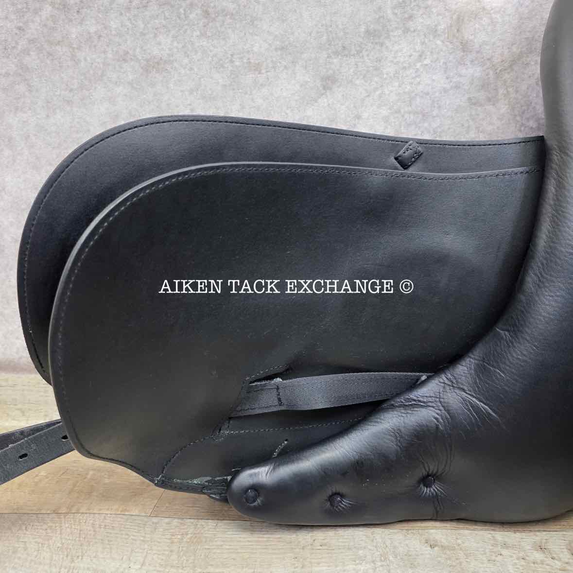 2016 Prestige X-Helen D Dressage Saddle, 17" Seat, 34 Tree - MW, Wool Flocked Panels