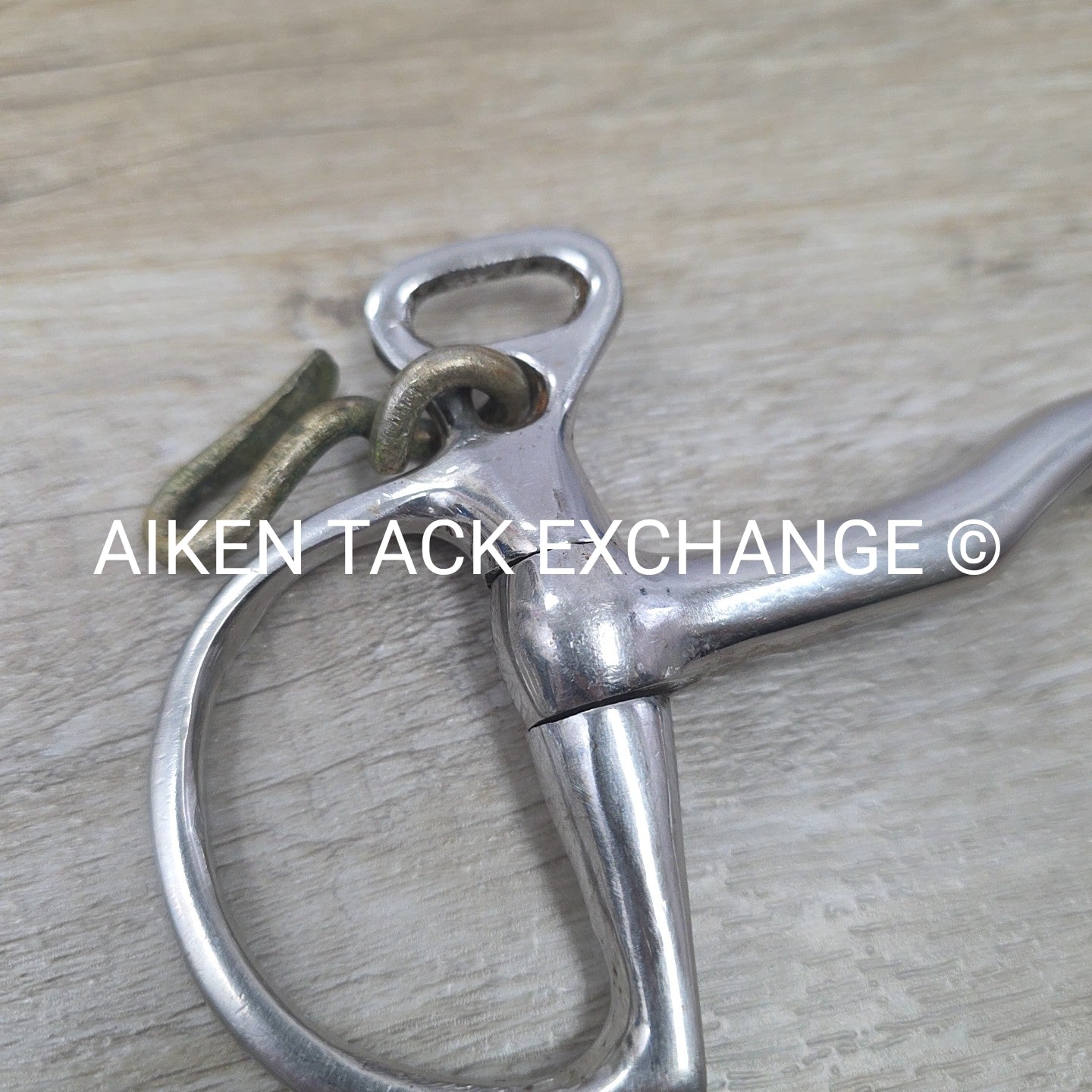 Mullen Mouth Kimberwick Bit 4.5" (No Curb Chain)