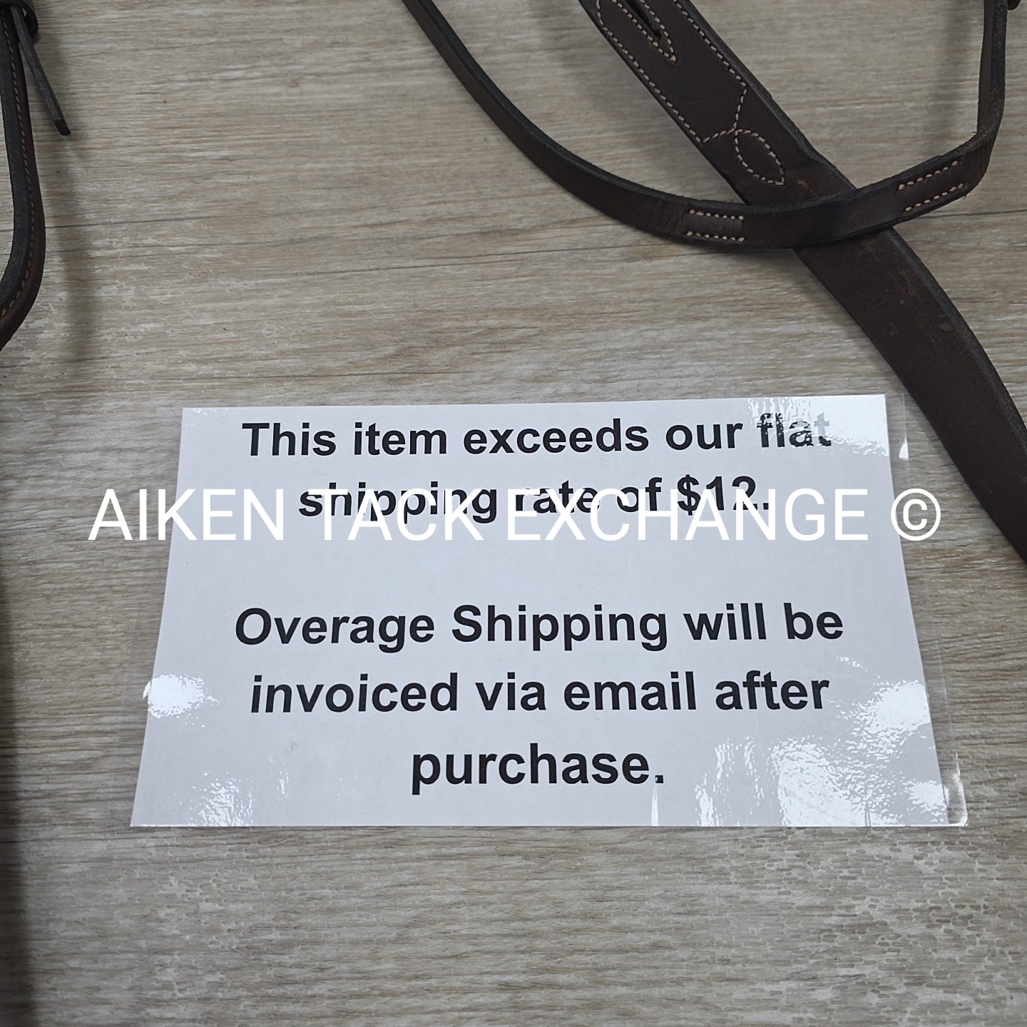 BARGAIN BUNDLE: Dover Saddlery & Unknown Brand Running Martingale, Size Full