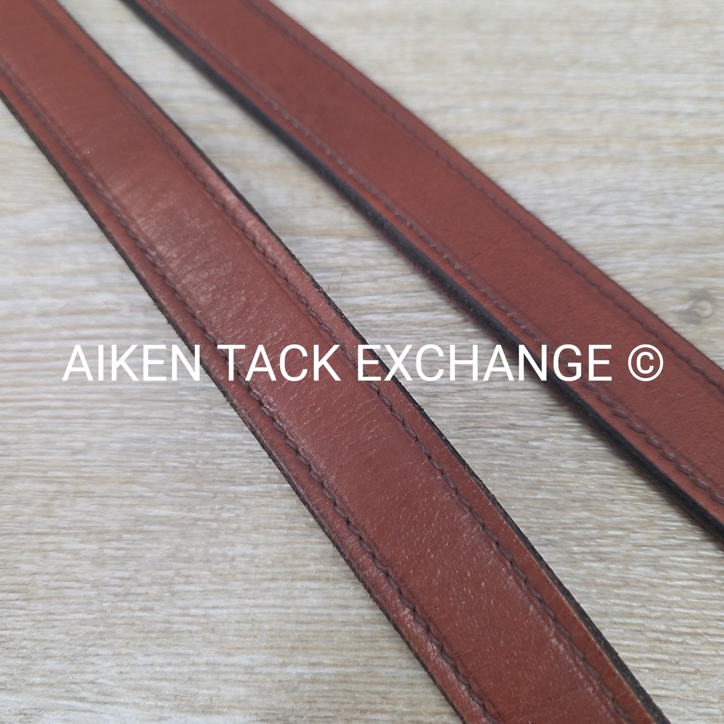 Nylon Backed Stirrup Leathers, Brown, 58"