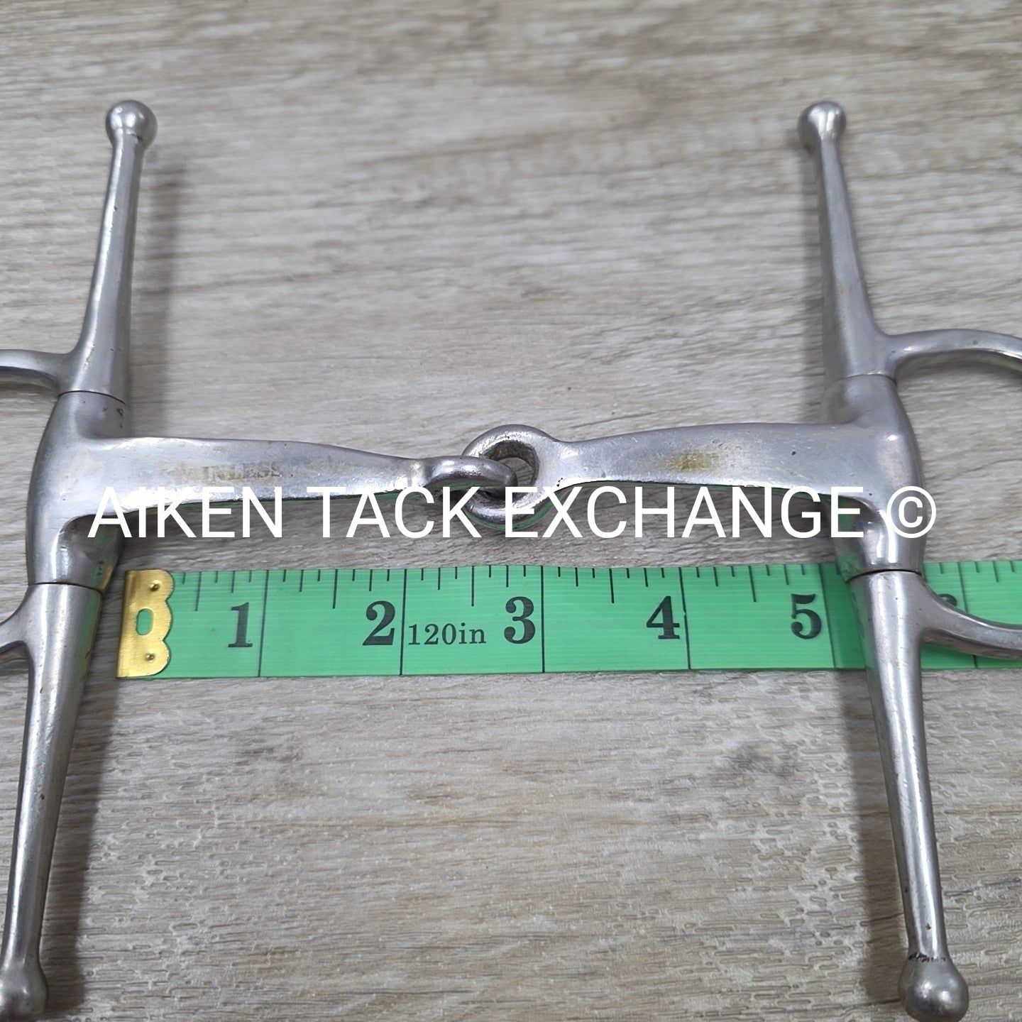 Korsteel Single Joint Triangle Mouth Full Cheek Bit 5"