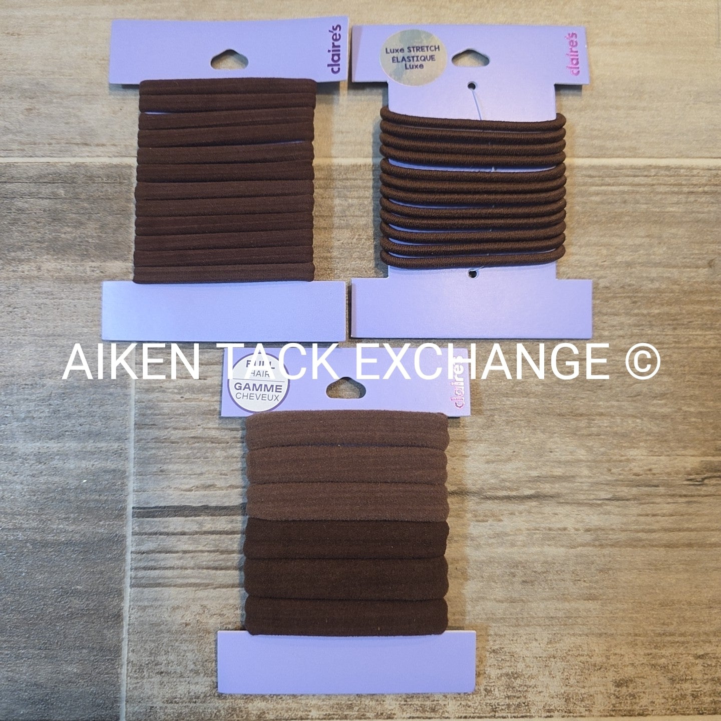 Claire's Hair Ties - Set of 3