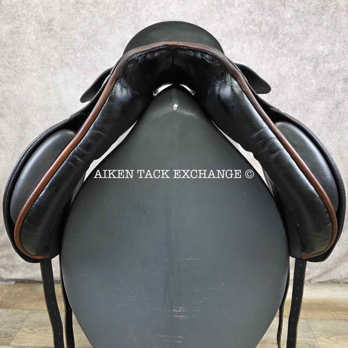 2000 Passier Young Champ Dressage Saddle, 16" Seat, Short Flap, W/XW Tree, Wool Flocked Panels