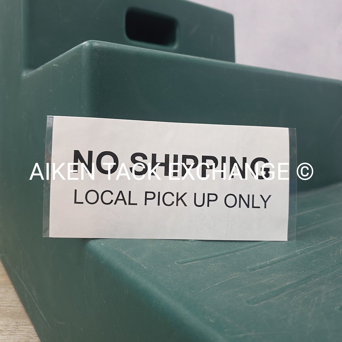 Horsemen's Pride 3-Step Mounting Block, Green