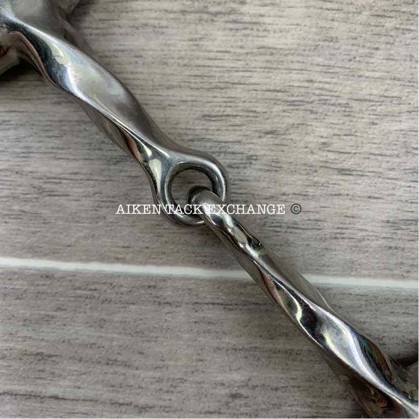 Partrade Twisted Single Joint Eggbutt Bit 5.25"