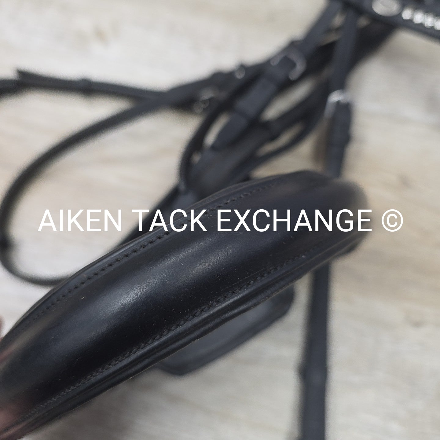 BARGAIN BUNDLE: Mis Matched Weymouth Double Bridle with Both Reins, Black, Size