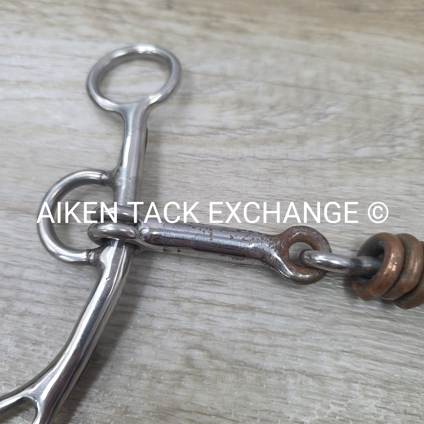 Western Dogbone Copper Ring Argentine Bit 5.5"