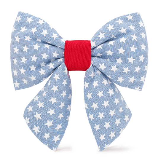 Liberty Summer Lady Dog Bow: Small