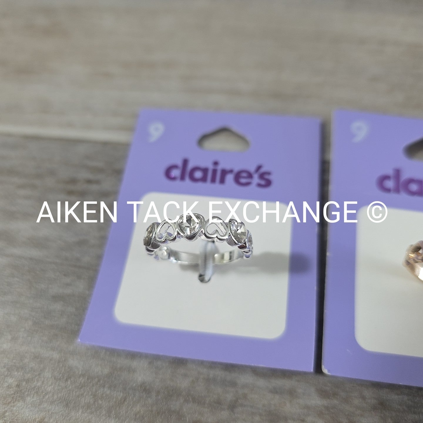 Claire's Rings (2) - Size 9