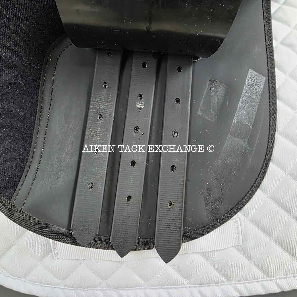 Dover Synthetic ProRide All Purpose Saddle, 17" Seat, Medium Tree, Wool Flocked Panels