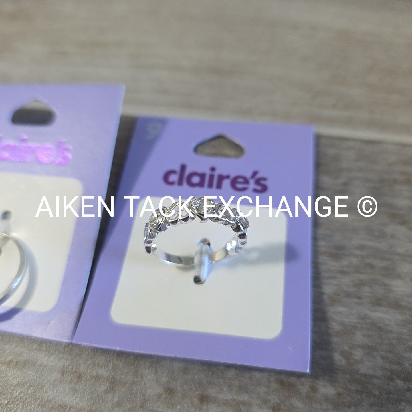 Claire's Rings (2) - Size 9