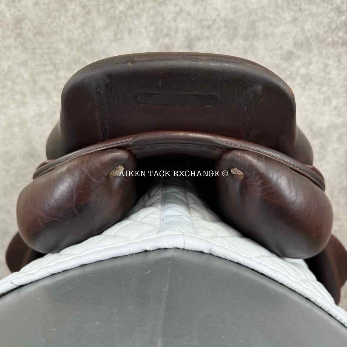 2013 CWD SE09 Monoflap Jump Saddle, 17" Seat, 2A Flap, Medium Tree, Foam Panels