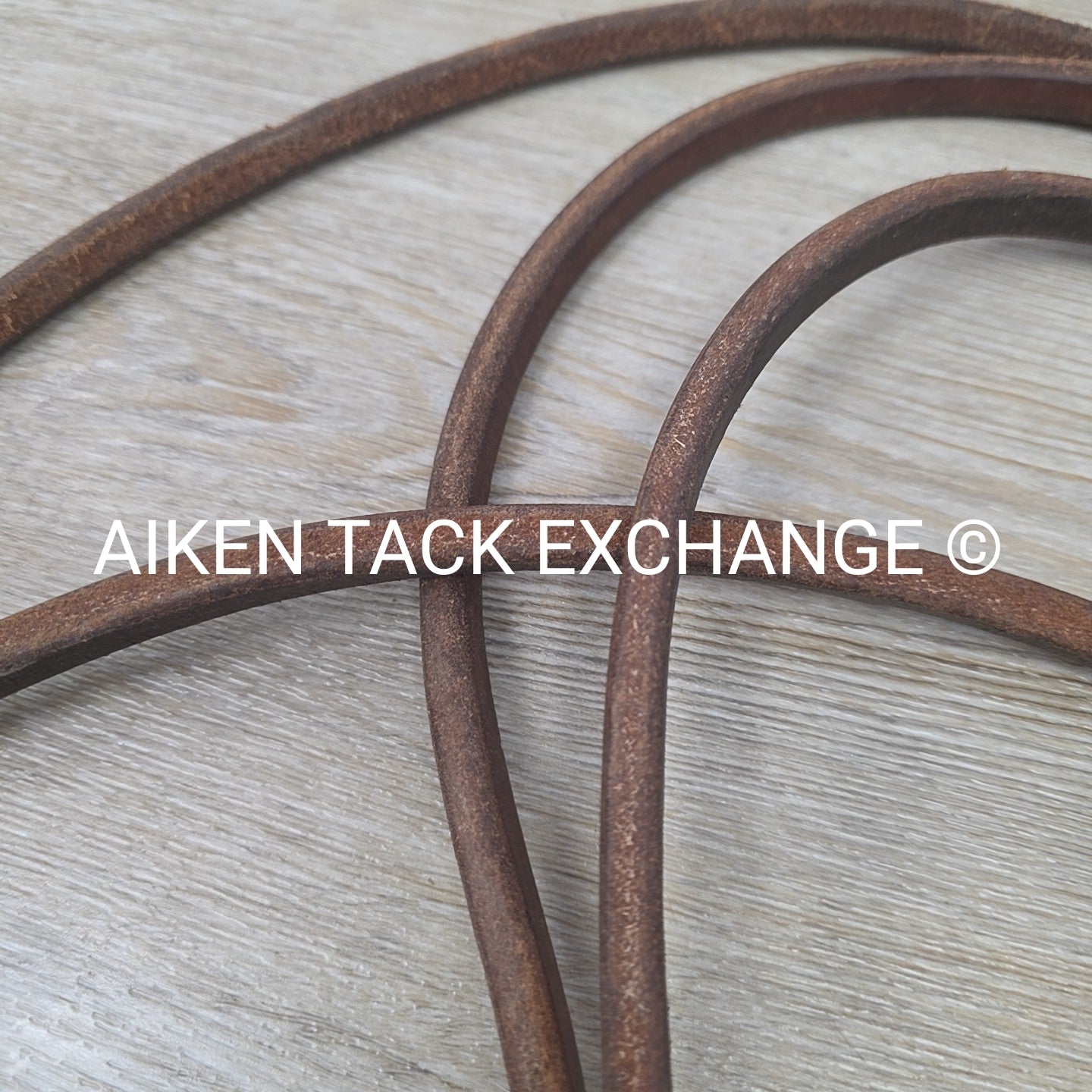 Western Leather Reins with Snap Ends