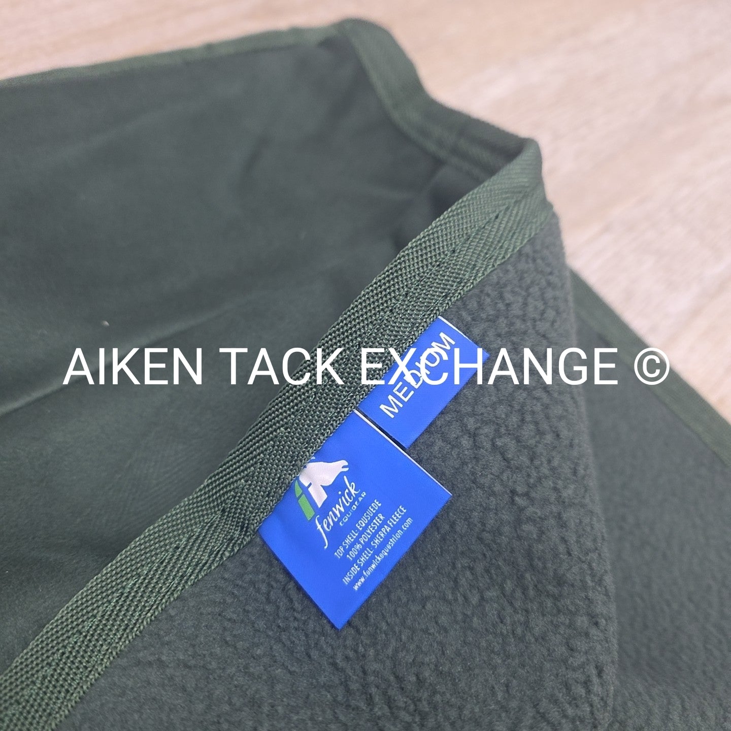 Fenwick Equestrian EquSuede Quarter Sheet, Green, Size Medium