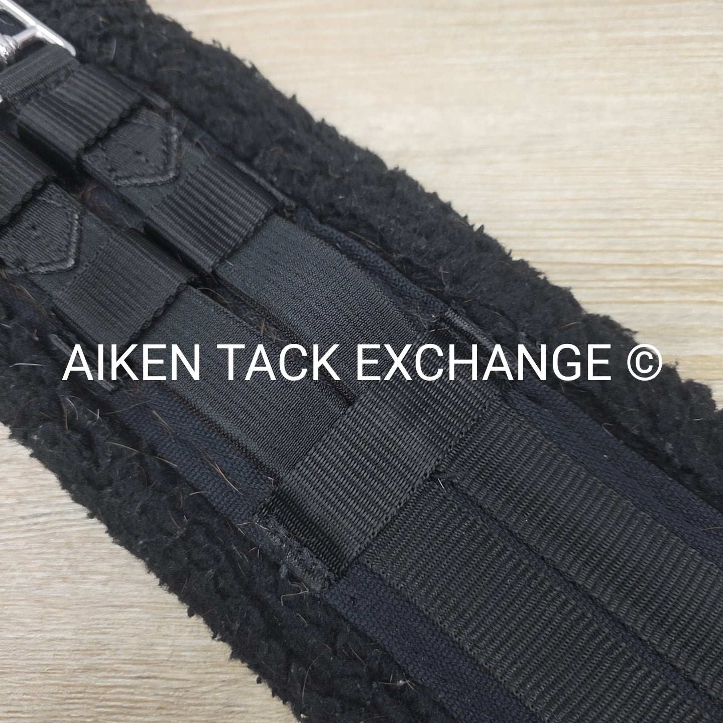 Ovation Equalizer Fleece Dressage Girth, Black, 30"