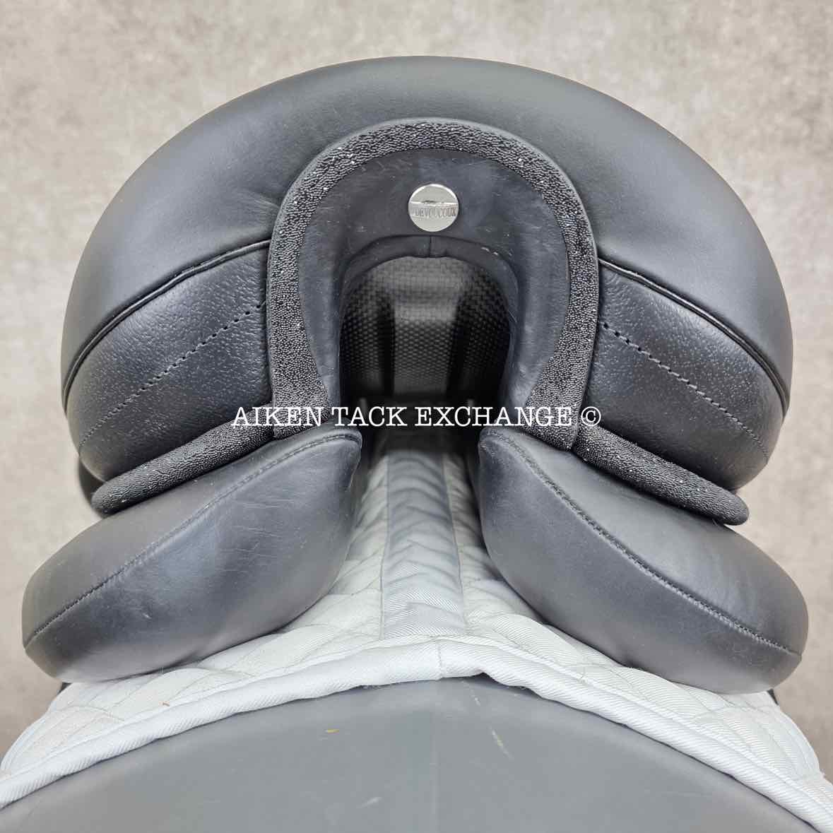 2022 Devoucoux Makila Harmonie Monoflap Dressage Saddle, 17.5" Seat - 002, 1A Flap - Short, Dynamick Tree - Medium, D3D Panels, Full Buffalo Leather