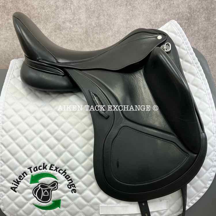 2022 Aviar Rook 2.0 Monoflap Dressage Saddle, 18.5" Seat, Adjustable Tree, Foam Panels