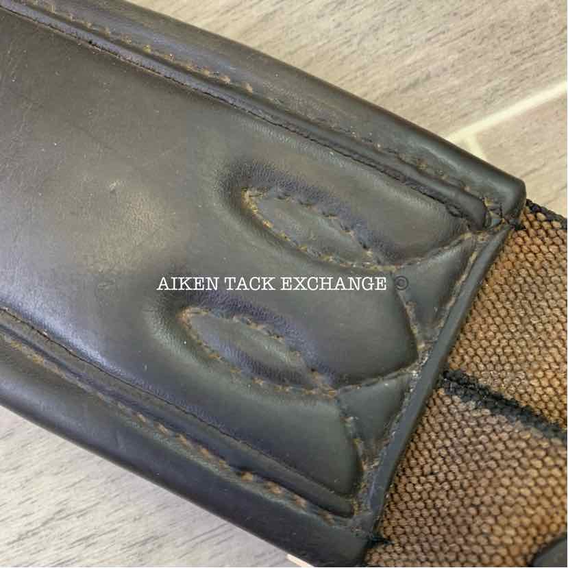 Albion AP / Jump Shaped Padded Leather Girth, Brown, 56"