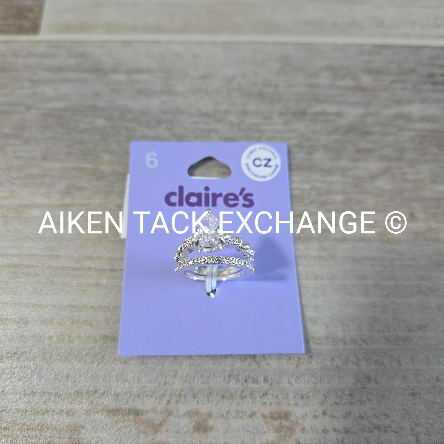 Claire's Stackable Rings - Size 6