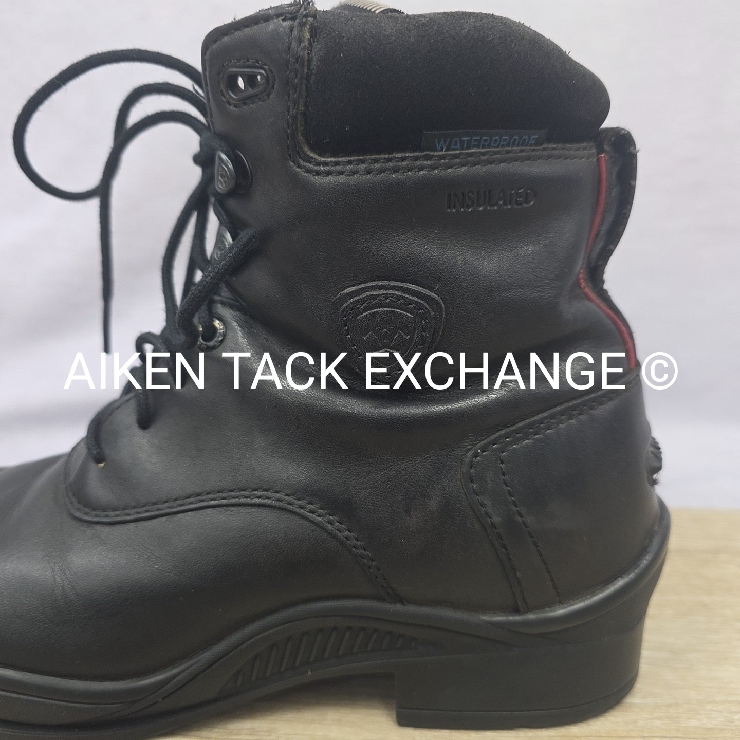 Ariat Extreme Waterproof Insulated Lace Up Paddock Boots, Size 7