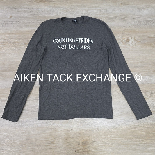 Beyond the Track Apparel Equestrian Long Sleeve Shirt, Women's XSmall