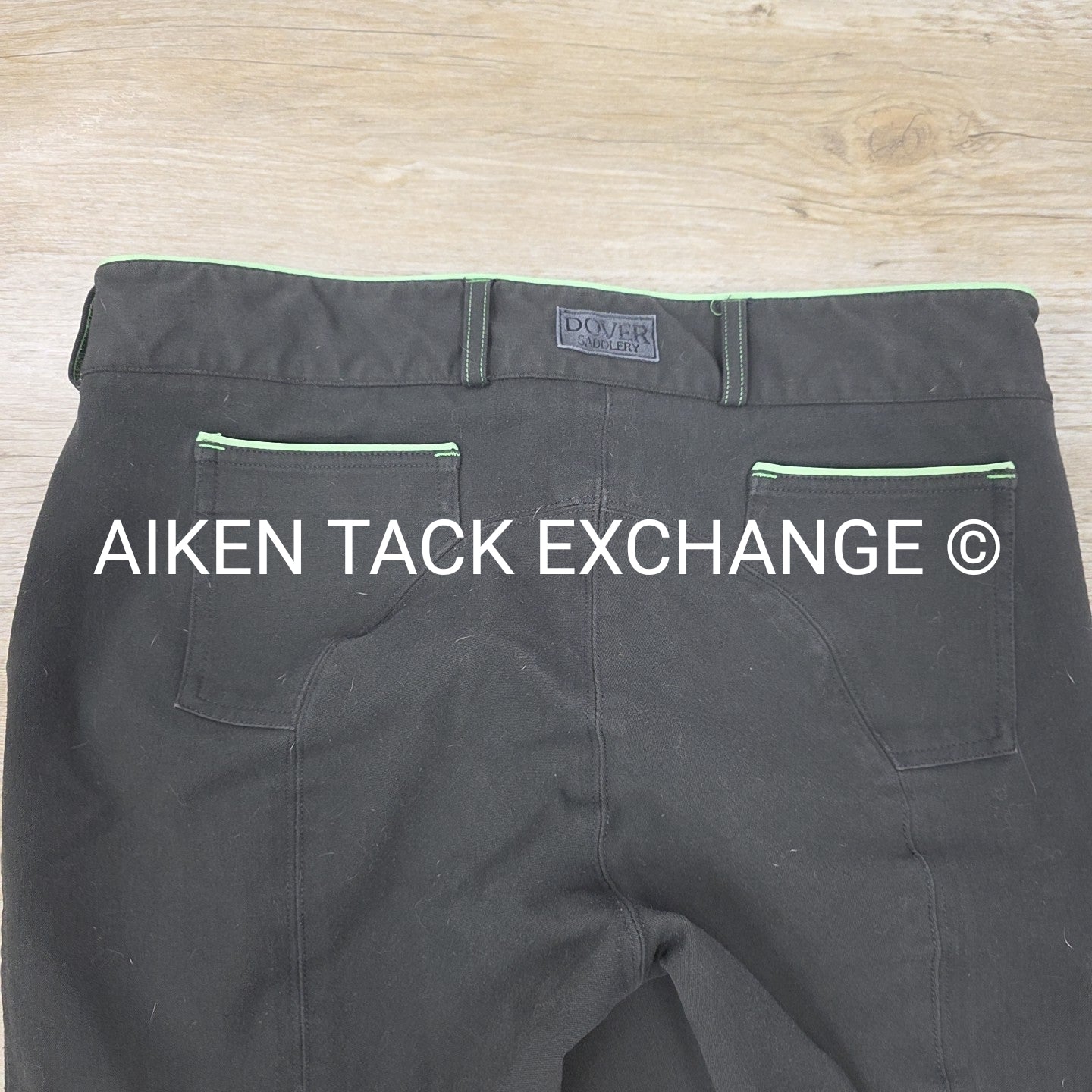 BARGAIN BUNDLE: 2 Pairs Dover Saddlery Knee Patch Breeches, Women's 32