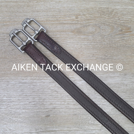 Stubben Wrapped Stirrup Leathers, Brown, 52"