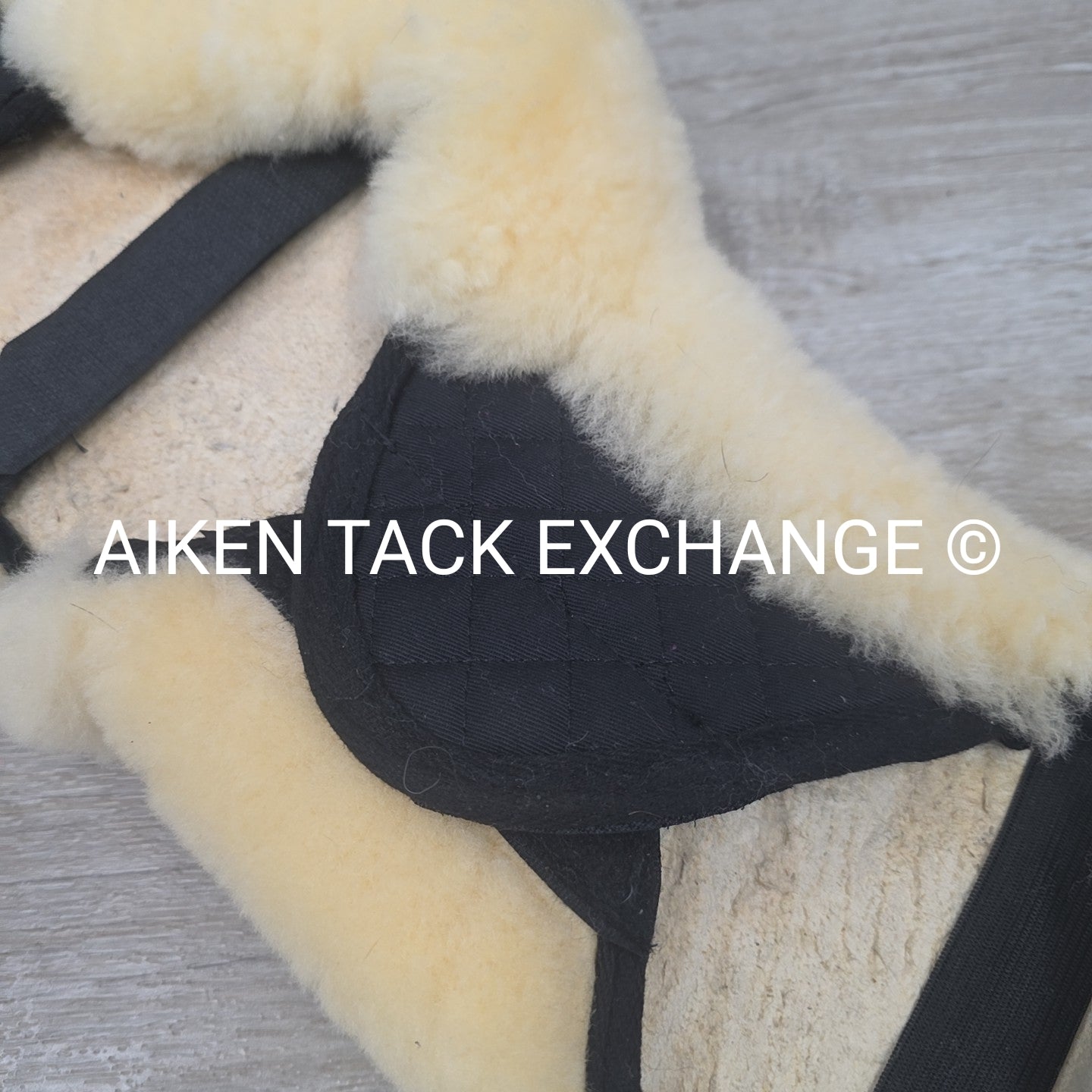HKM Sheepskin Girth Cover, 24"