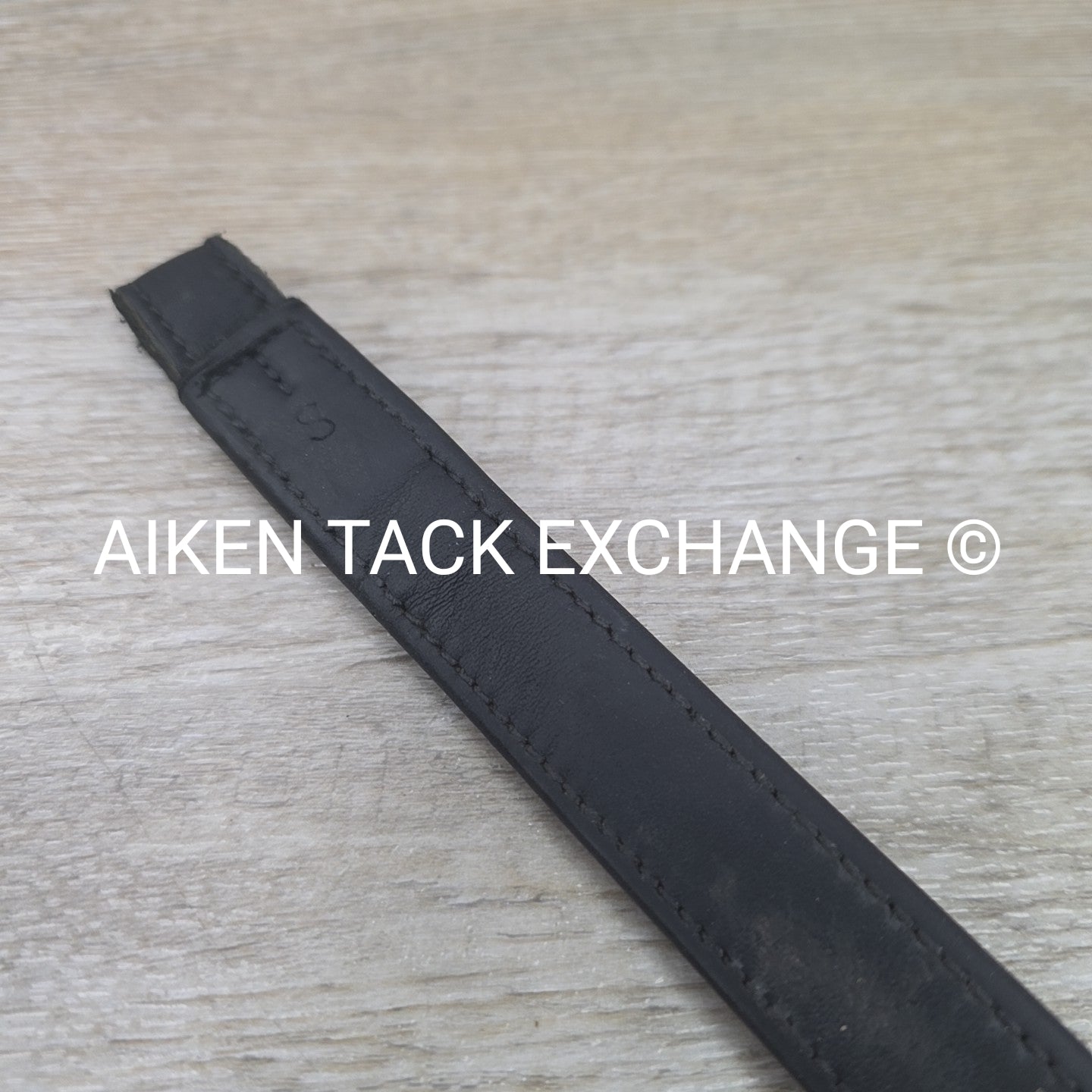 Arion Dressage Stirrup Leathers, Black, Size Small