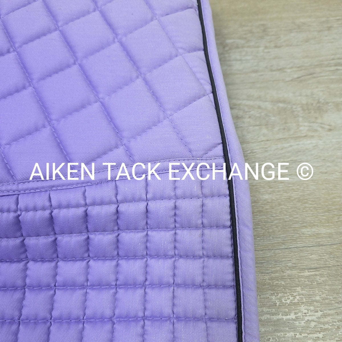 PRI Continental Double Back Cotton Quilted Dressage Pad w/ Fleece Lining