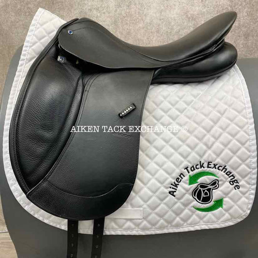 2021 Stubben Aramis Deluxe Dressage Saddle, 19" Seat, 30cm Tree - Medium Wide, Wool Flocked Panels