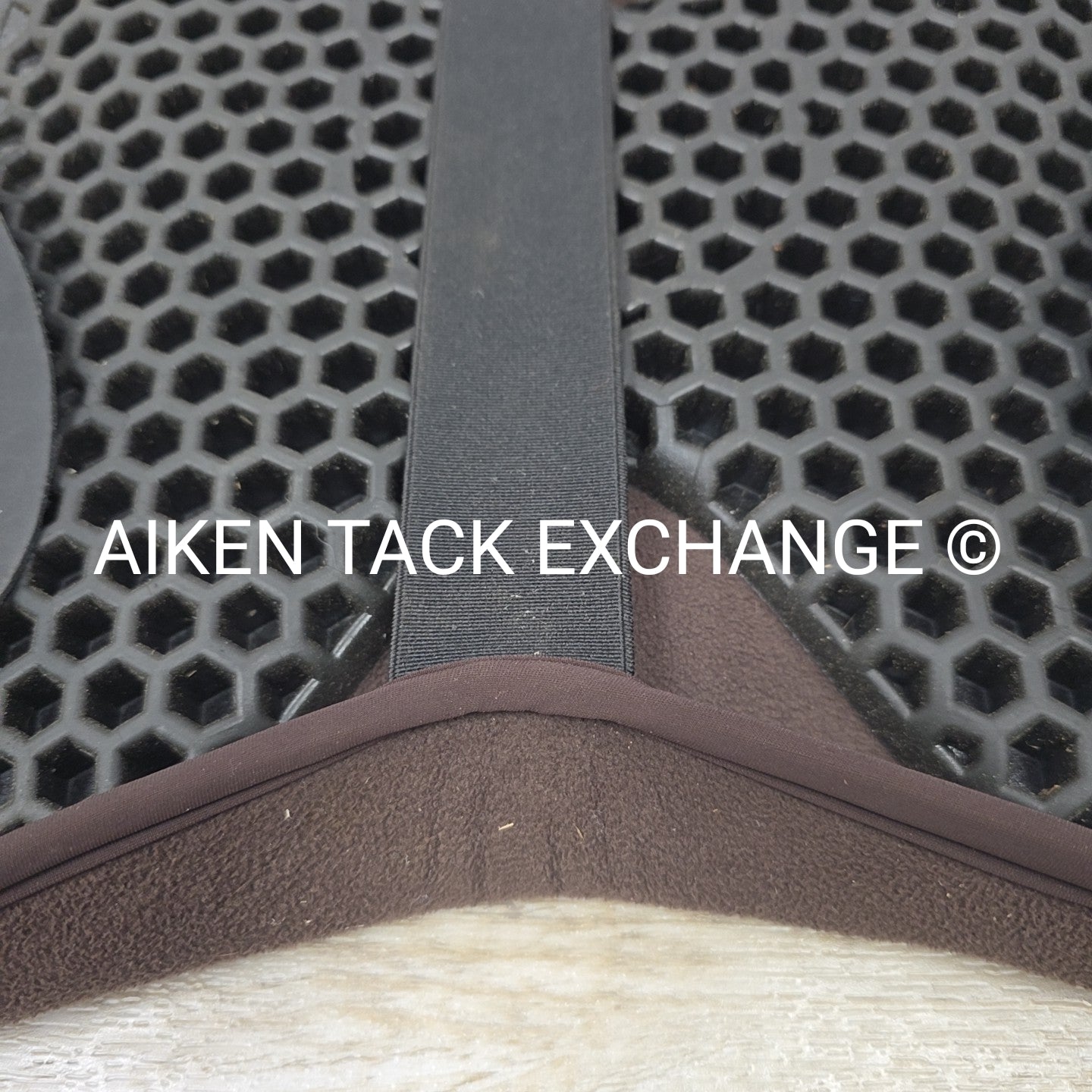 Acavallo Ortho-Coccyx Seat Saver Dressage Saddle Pad, Brown