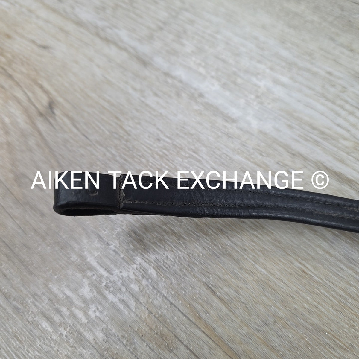 Padded Curved Browband, Black, Size Cob