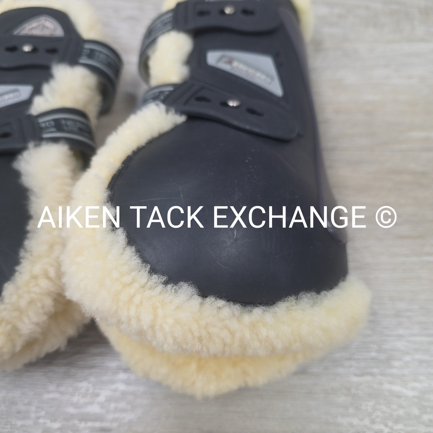 Veredus Nero Line Grand Prix Baloubet Sheepskin Tendon Boots, Size Large