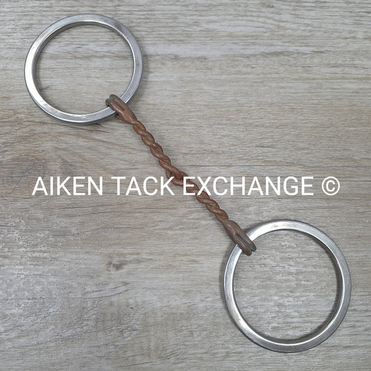 Single Joint Copper Twisted Wire Flat Loose Ring Bit 5"