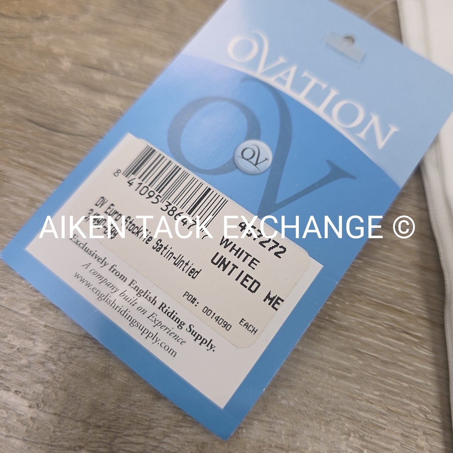 Ovation Satin Euro Stock Tie