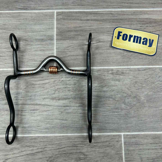 Formay S Shank Medium Port with Copper Ring Bit 5"