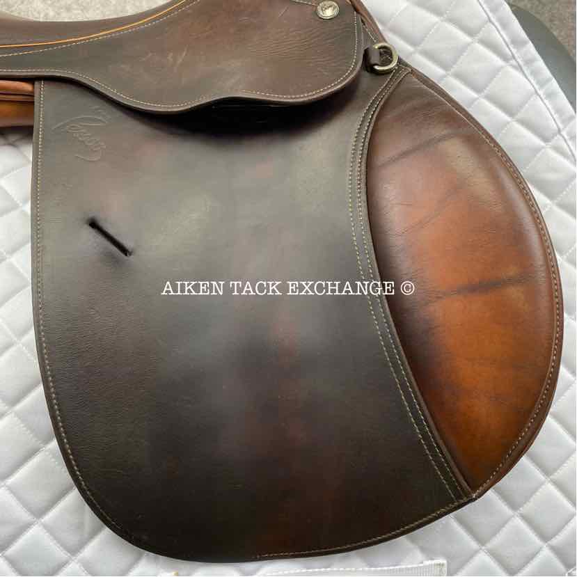 **SOLD** Pessoa Pony Close Contact Jump Saddle, 15.75" Seat, Medium Tree, Foam Panels