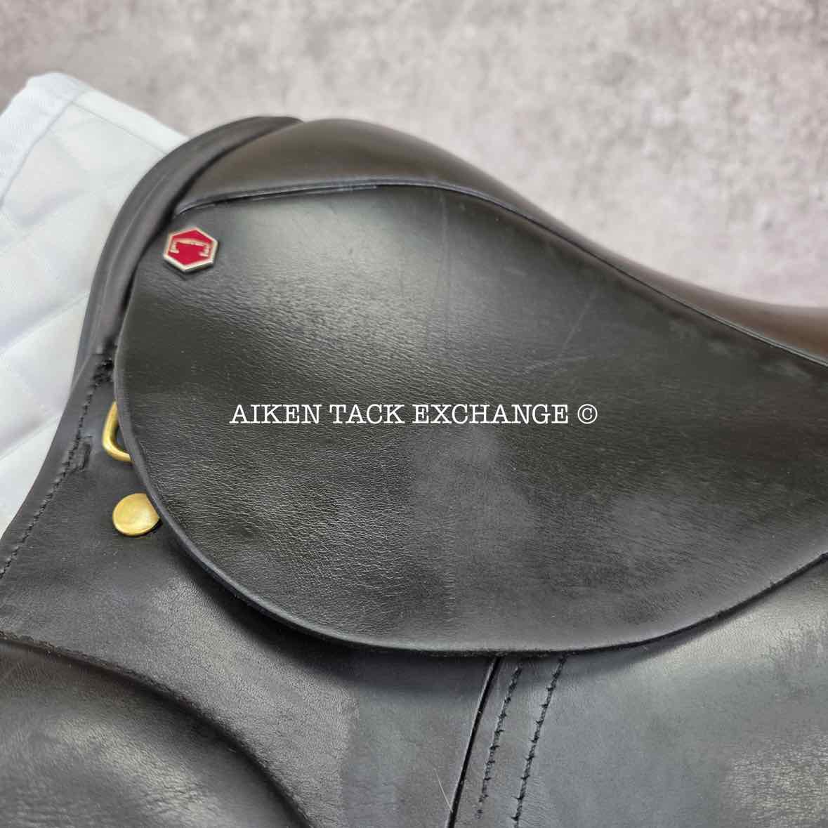 Albion Original Comfort Dressage Saddle, 18" Seat, M/MW Tree, Wool Flocked Panels