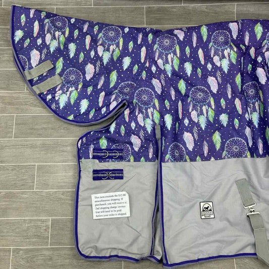 Rugged Ride 200G Fill Combo Neck Turnout Blanket, 84"