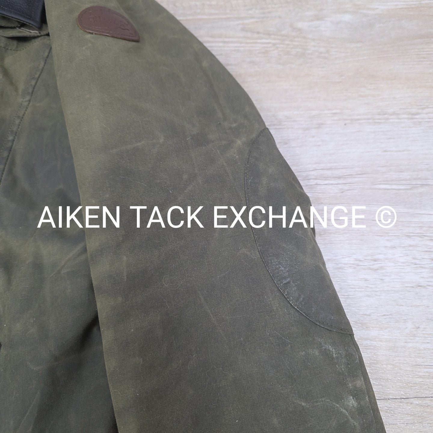 Outback Survival Gear Olive Green Waxed Trench Coat, Women's Large