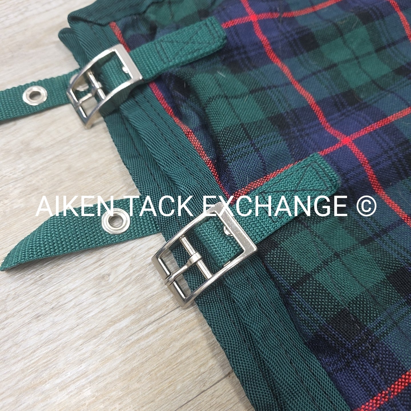 5/A Baker Original Tartan Plaid Stable Sheet, 80"