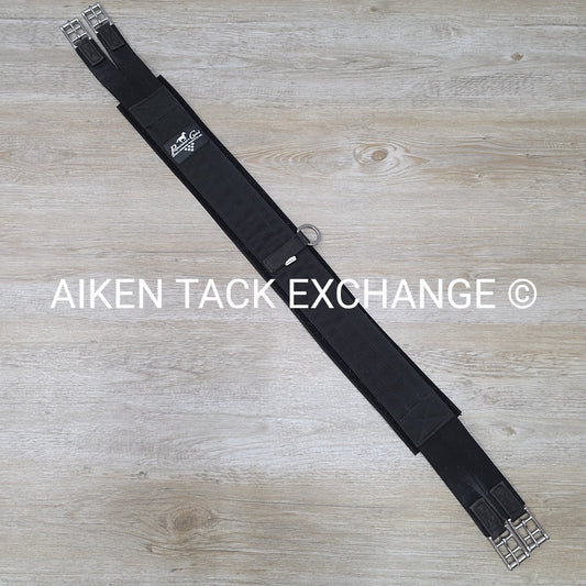 Professional's Choice SMx  Girth with Double End Elastic, Black, 46"