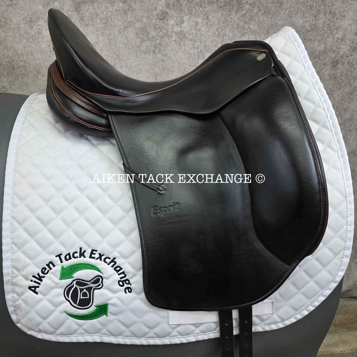 2017 Sommer Espirit Dressage Saddle, 17.5" Seat, 31.5 Tree - Wide (Adjustable), Wool Flocked Panels