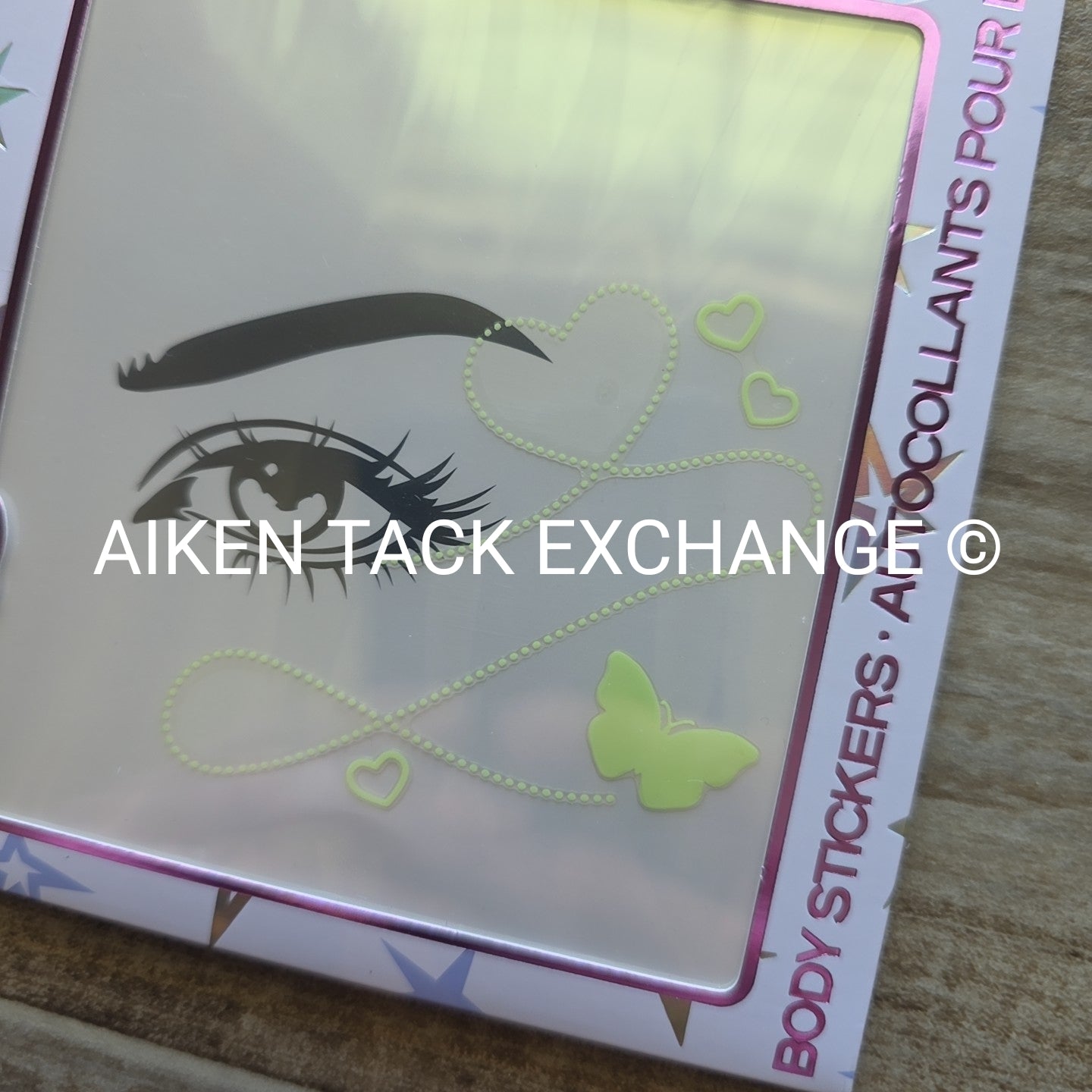 Claire's Body Stickers - 4 Total Sets