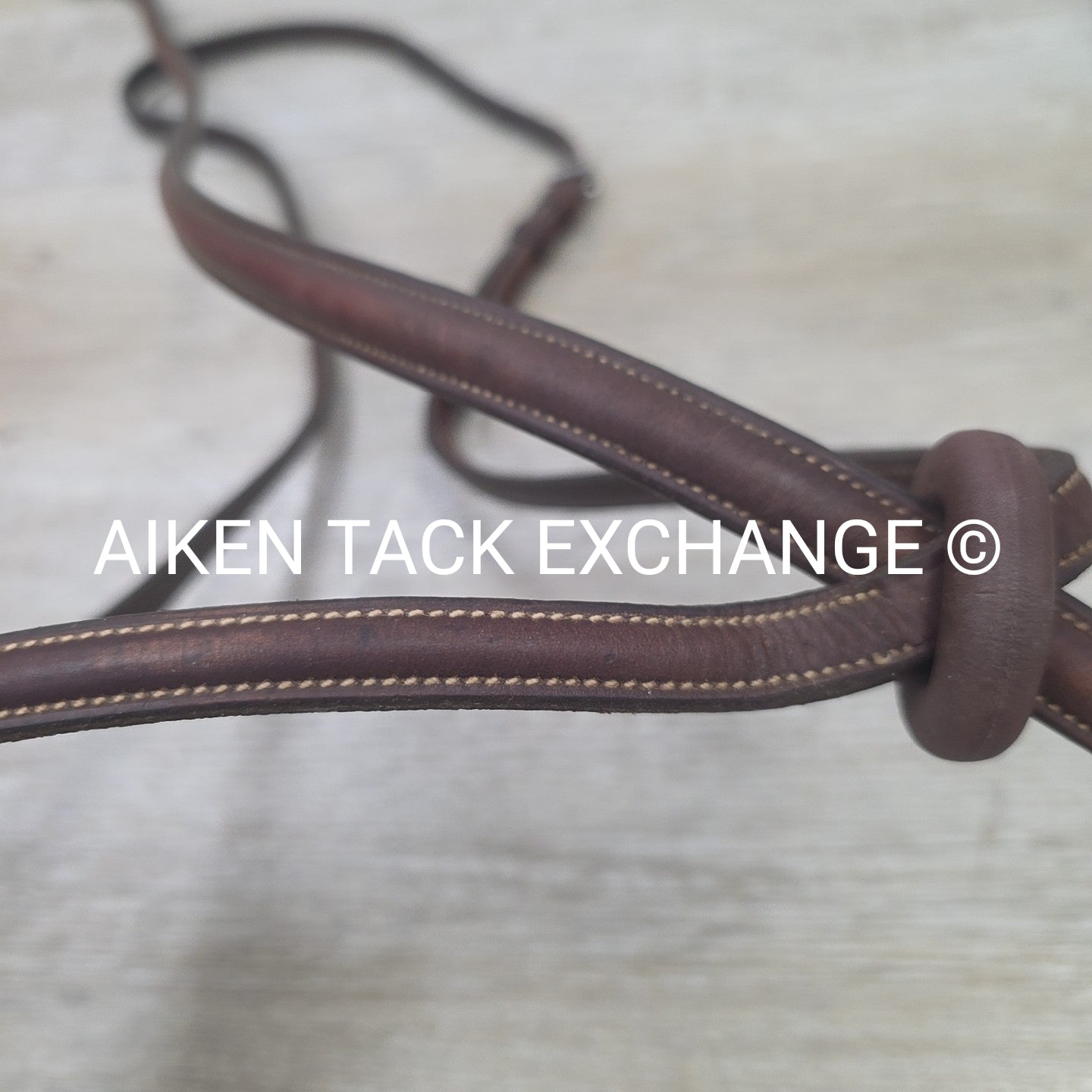 Bridleway Plain Raised Standing Martingale, Brown, Size Full