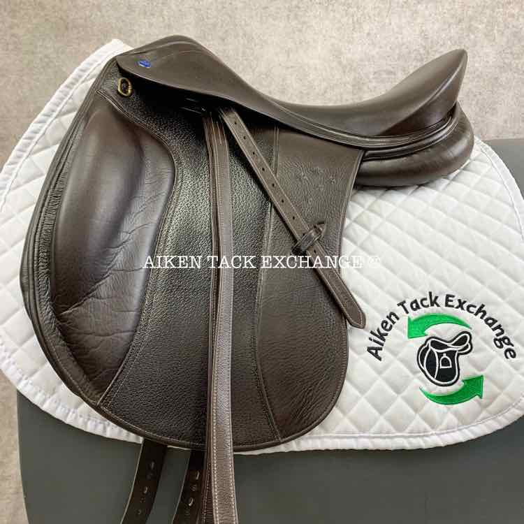 2012 Southern Stars Monoflap Dressage Saddle, 18" Seat, Wide Tree, Wool Flocked Panels