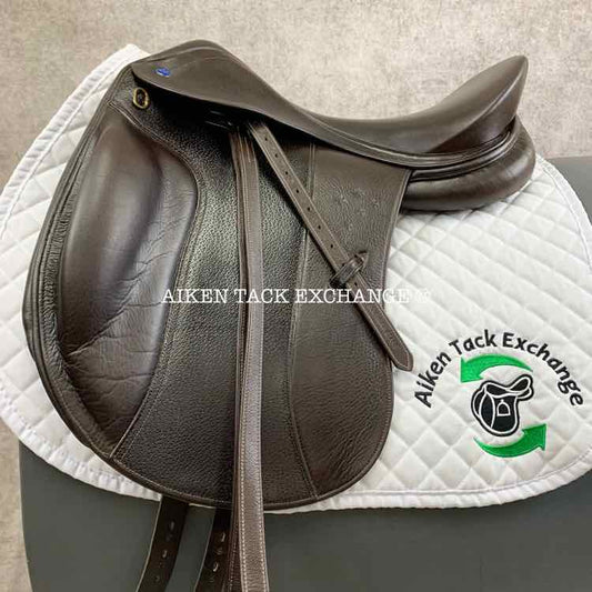 **SOLD** 2012 Southern Stars Monoflap Dressage Saddle, 18" Seat, Wide Tree, Wool Flocked Panels
