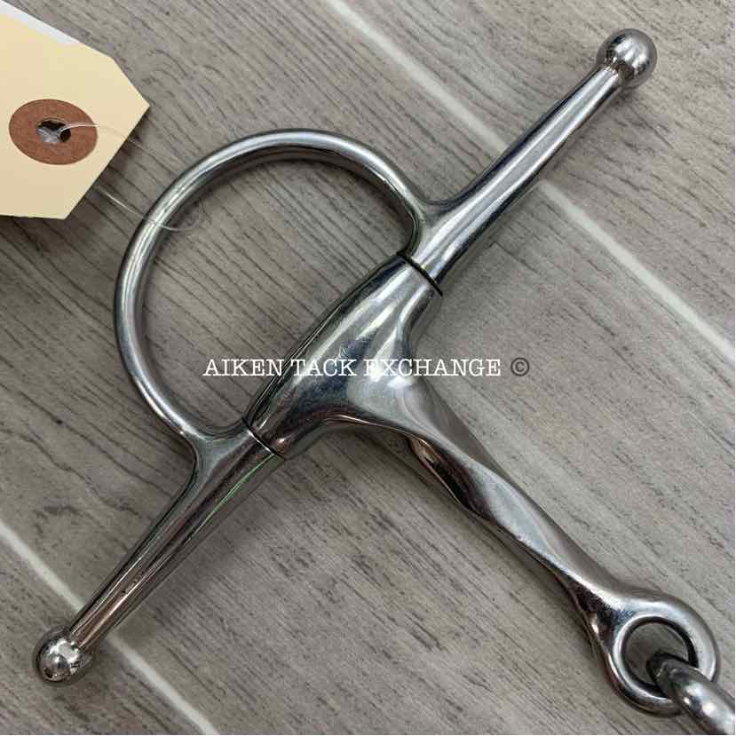 Coronet Slow Twist Single Joint Full Cheek Bit 6"